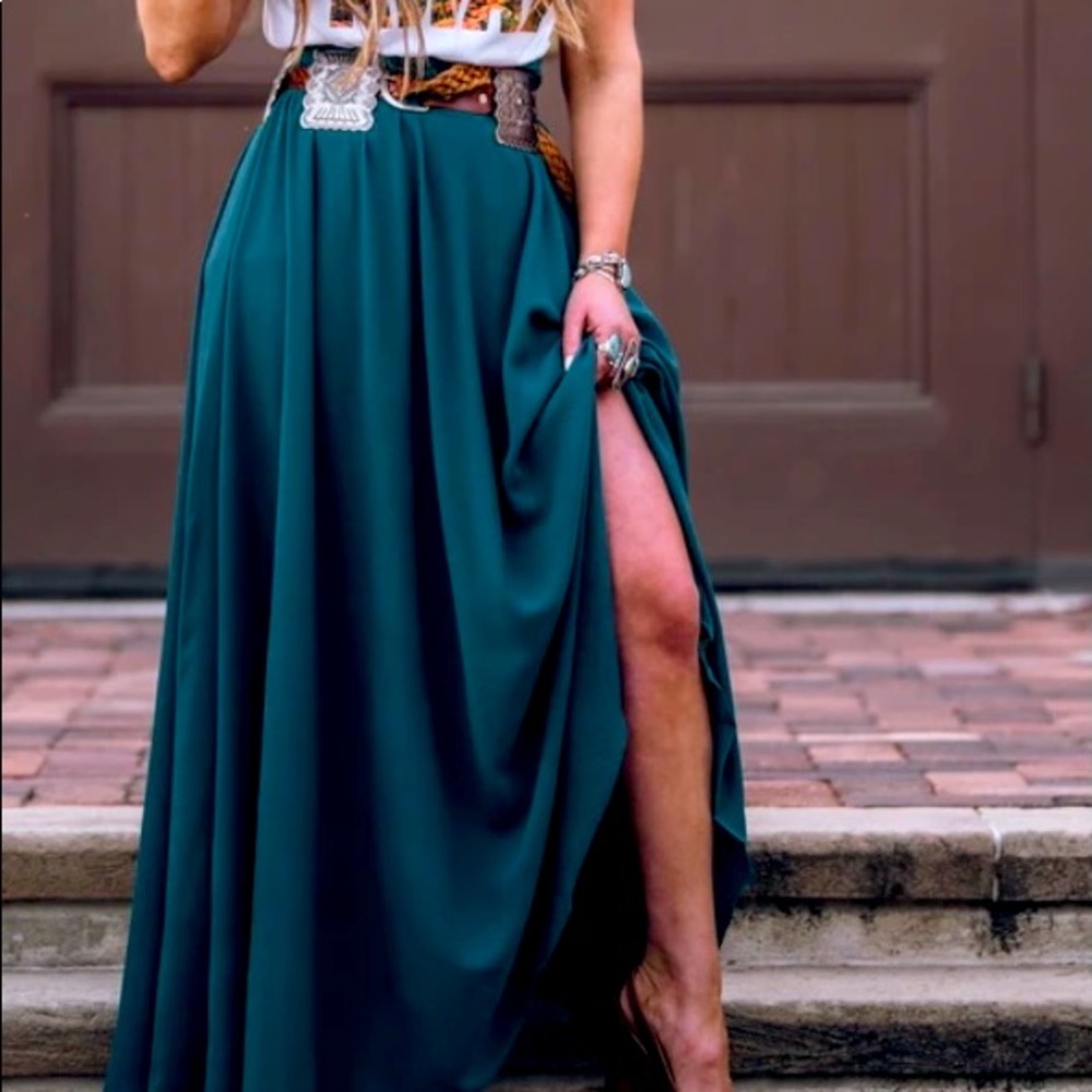 Galloway Emerald Skirt